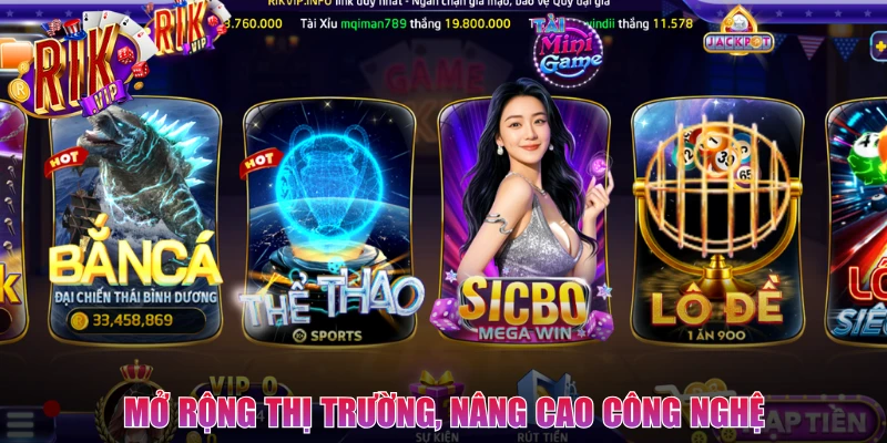 Mở rộng thị trường, nâng cao công nghệ, kết nối cộng đồng giới thiệu Rikvip