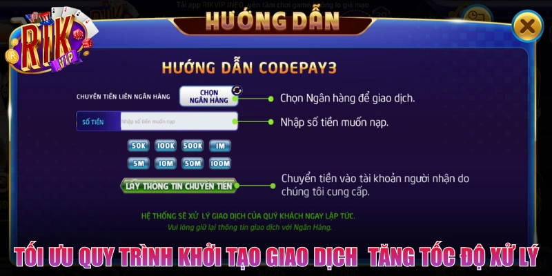 Tối ưu quy trình nạp tiền Rikvip với tiện ích xử lý linh hoạt